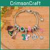 Bracelet à Charme DIY Sorcière Maléfique Avec Pendentif en Alliage de Zinc Pour Bijoux de Mode Unisexe
