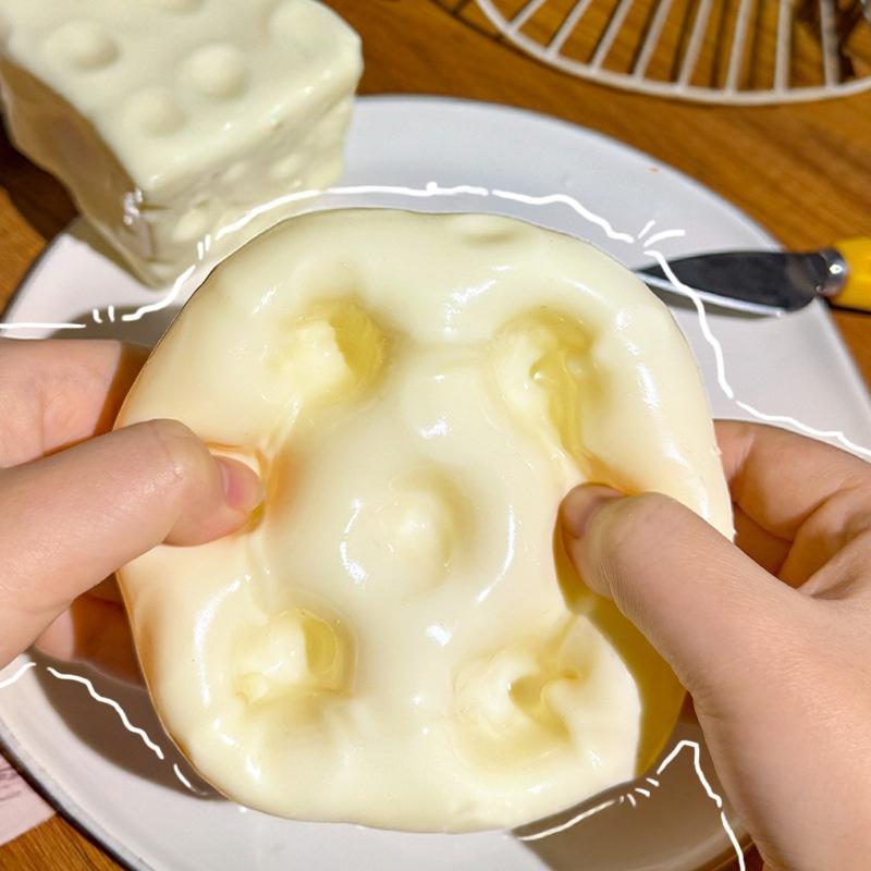 Super Soft Dumpling Squishes Stress Balls Reusable Low Rebound Decompression Toy Colorful Dough Ball Birthday Party Favors