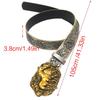 Girls Punk Waist Belt for Banquet Idol Costume Embossed Belt Waist Body Jewelry for Party/Club for Jeans Pants