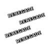 Alloy Car Audio Speaker Logo Badge Sound Sticker Accessories for Jeep Wrangler Patriot Grand Cherokee Commander Renegade Compass AMX1