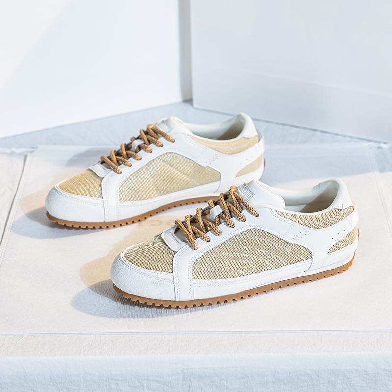 Modne damskie sneakersy AIYUQI 2025 Nowe płaskie buty treningowe dla kobiet Moralne Buty na co dzień Antypoślizgowe Duże rozmiary Sneakersy Buty dla kobiet