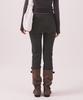 Minasu Brushed Striped Skirt Pants_Black