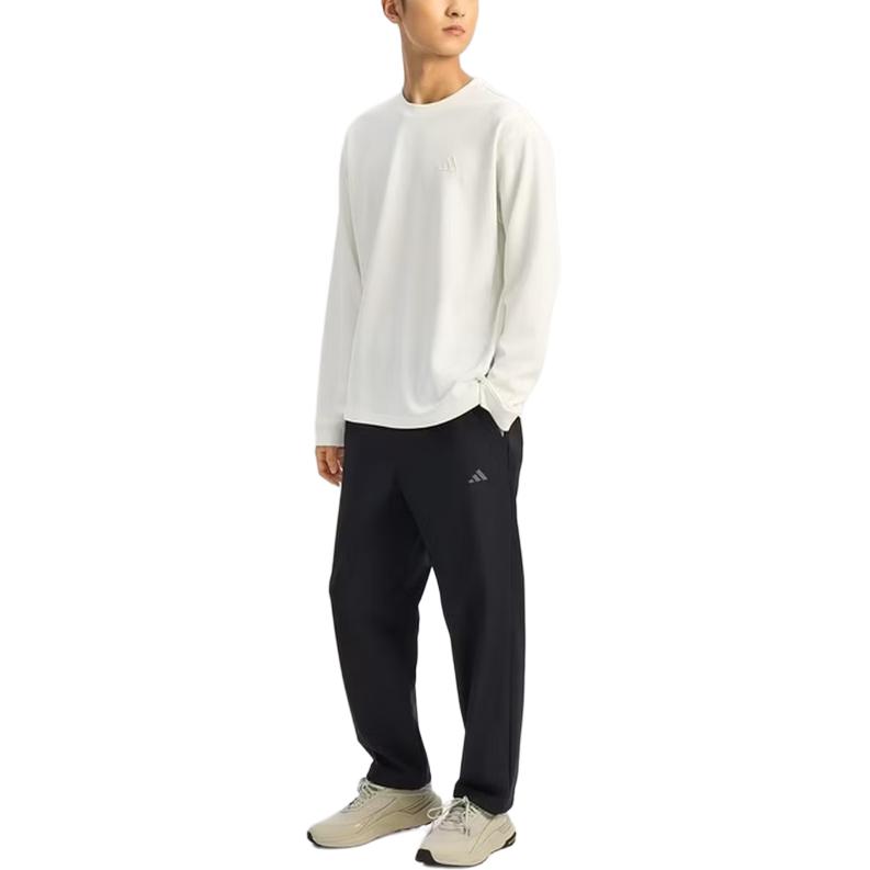 Adidas Loose Comfortable Crew Neck Pullover Long Sleeve T-Shirt Men tops KR2541