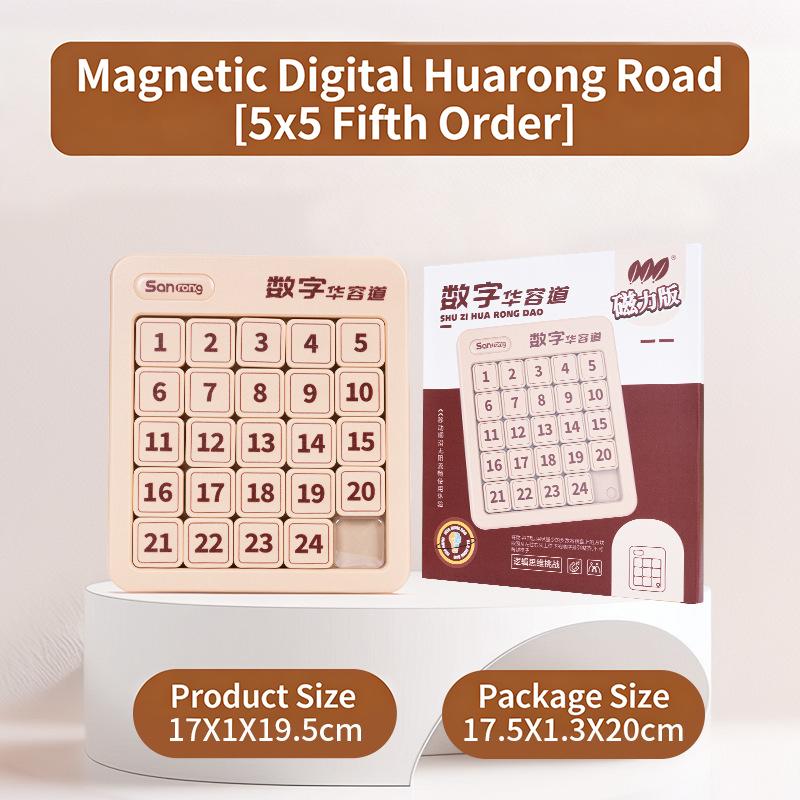 Children'S Digital Huarong Road Math Educational Toys Logic Thinking Training Toys For School Students