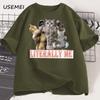 Funny Cat Autism T-shirt Men Women Cotton Short Sleeve Tshirt Unisex Streetwear Grpahic Tees Printed Oversized Male Clothes Tops