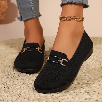 Fashion Women's Flat Loafers Casual Shallow Mouth Comfortable Walking Shoes 2024 Autumn New Trendy Fashion