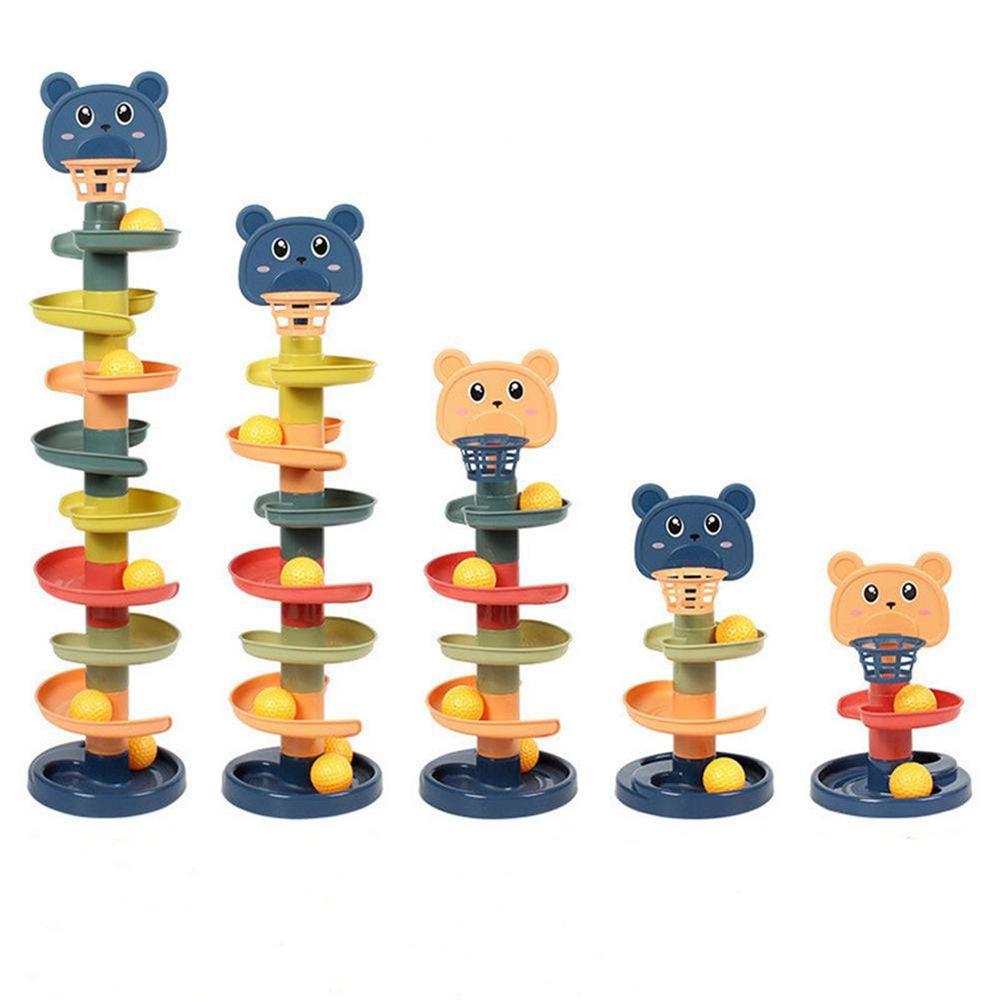 Игровой мяч Drop Roll Swirling Tower Развивающие игрушки Вращающийся трек Набор игрушек Spin Track