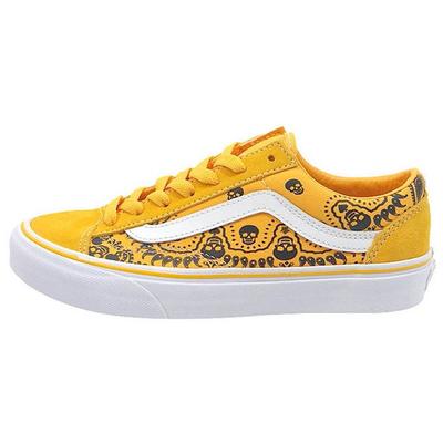 Old Skool Bequeme Vielseitige Low-Top Skate Schuhe Unisex Sneaker Ingwergelb VN0A54F642T