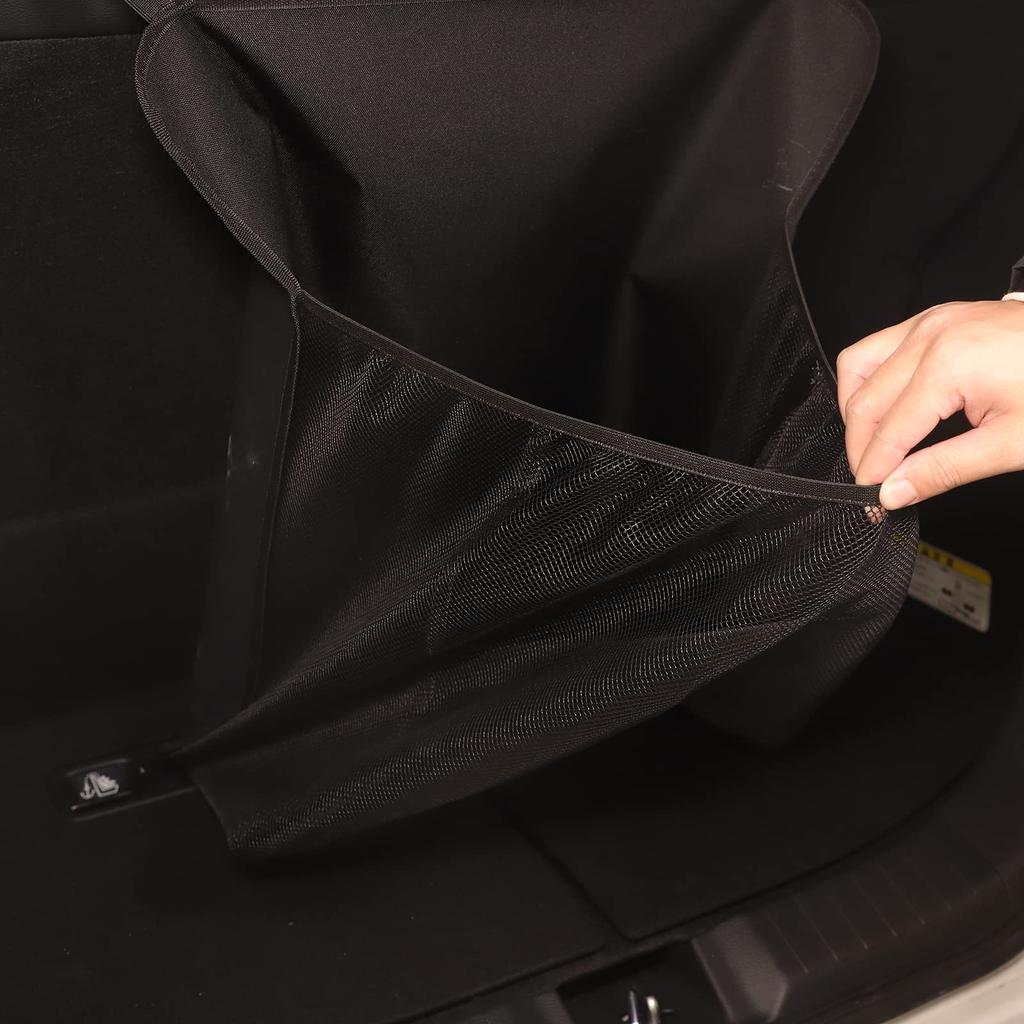 DIYUCAR Car Backseat Storage Net Bag for Honda Large Storage Trunk Storage Pocket N-BOX JF3/JF4 (2017-2021), Capacity, Space-Saving Box,