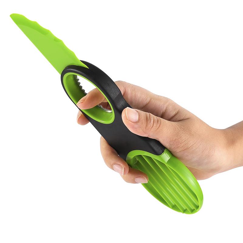 Multi functional fruit slicer, kiwi, avocado slicer, kernel remover, avocado cutter, three in one avocado knife