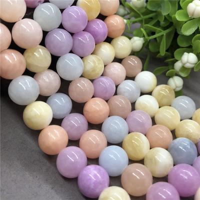 Farbe Achat Lose Perlen Armband Halskette Schmuck Perlen