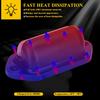 2Pcs 6Led Truck License Plate Light Car Truck Bus Trailer Tail Lamp Side Bulb 12-24V Motorcycle Signal Light Car Accessories