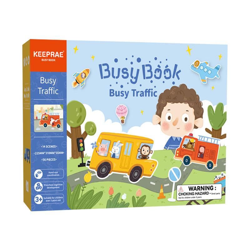 Busy Montessori Toddler Book Marine World Paper Toys Puzzle Creative Learning