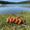 Heavy Lifting Rope Hoist 1 Pair Block And Tackle Pulley System Ultralight Hunting Game Backcountry Gear Garage Outdoor Tools