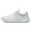 Li Ning Feather Low top Casual Running Shoes Women's White Purple ARST020-1