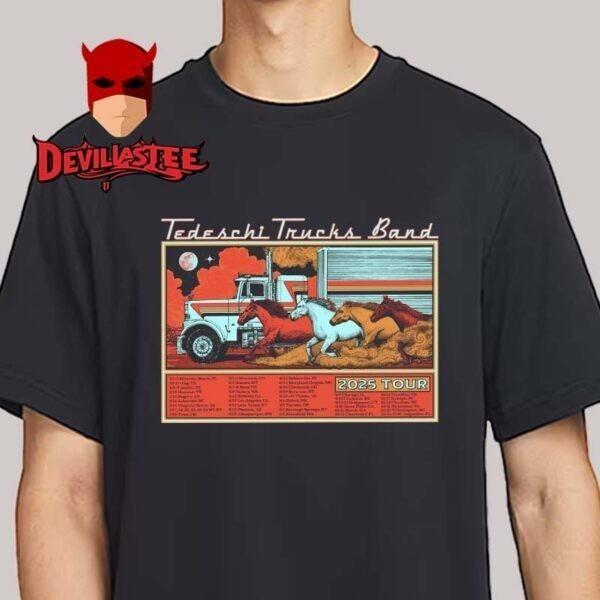 Tedeschi Trucks Band 2025 Tour Dates Unisex T-Shirt Unisex T-Shirt XL