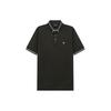 Lyocell Fiber Short Sleeve Polo Shirt Men Tops Dark-Green 6K1F65-1JUVZ-0558