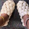 Fashion Women Summer Slippers Funny Bubbles Balls Soft EVA Couple Young Massage Slipper Female Home Street Shoes Ladies Fashion Slides