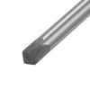 uxcell Hand Alloy Tool Steel 6 Straight Hand Milling Cutter Metric Reaming Drill Bit for Metal Reamer, 2.5mm H8, Flutes, Tool,