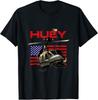 New Limited Huey UH-1 Military Helicopter Airplane T-Shirt Made In USA Unisex T-Shirt
