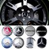 2025 Hot 56/60/65mm Car Wheel Center Hub Cap Badge Sticker Cover For Mercedes Benz W176 W177 W204 W205 W212 W213 W206 X156 X253