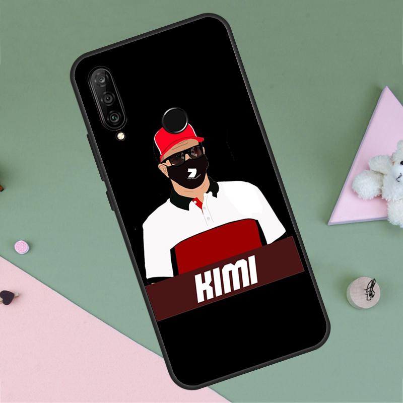Kimi Raikkonen For Huawei P40 P20 P30 Lite P60 Pro Nova 10 9 SE 5T 12i 12s 11i Y91 Y90 Y60 Y70 Y72 Y61 Case