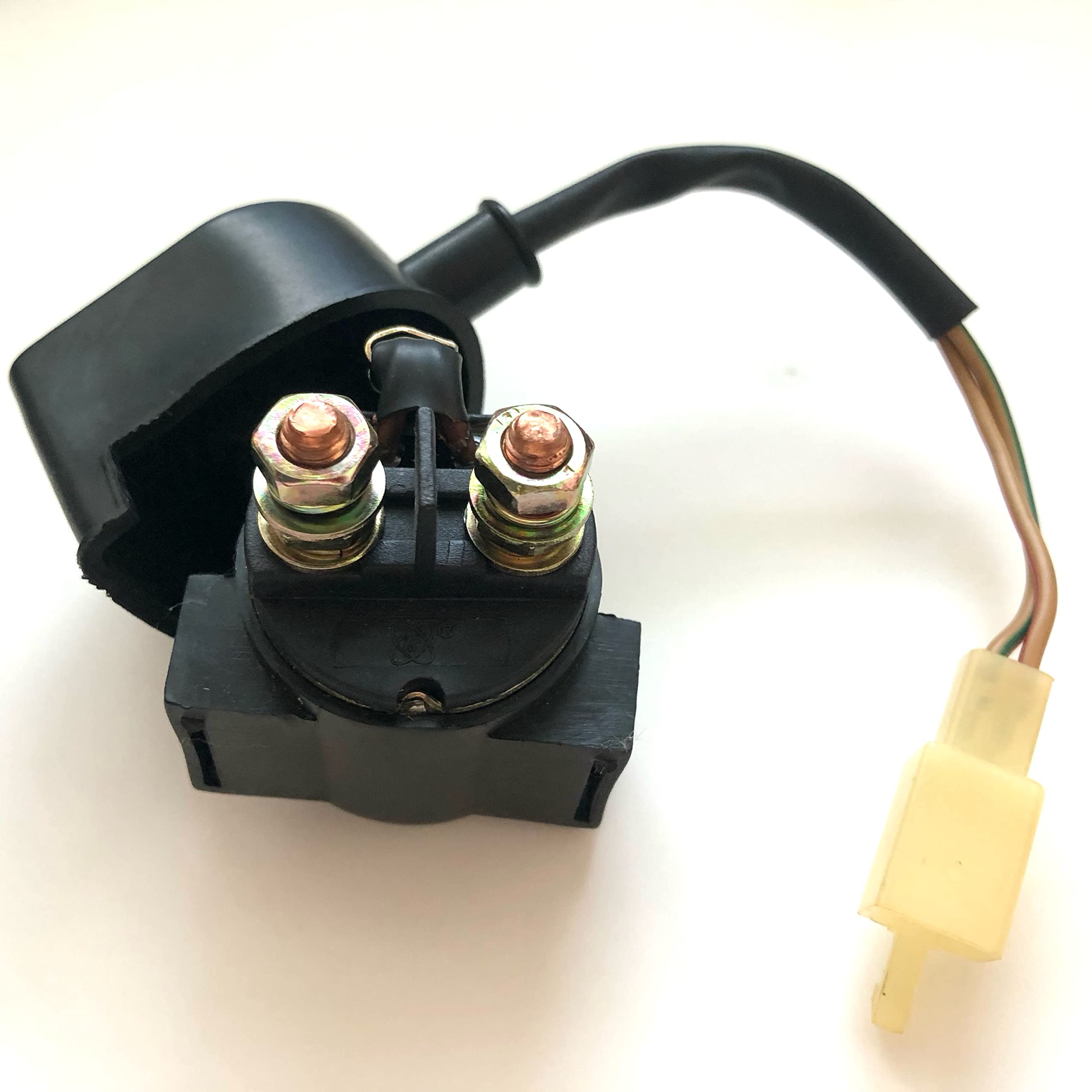 

GY6-125 Cell Starter Relay Cell Motor Magnetic Switch Motorcycle Parts Replacement Repair General Purpose External Product чёрный