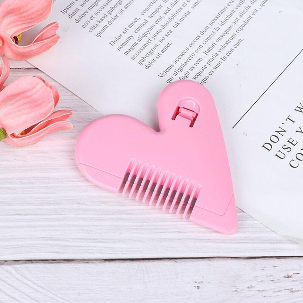 Heart Shape Hair Remover Mini Combs Trimming Combs Trimming Tools Hair Brushes Hair Trimming