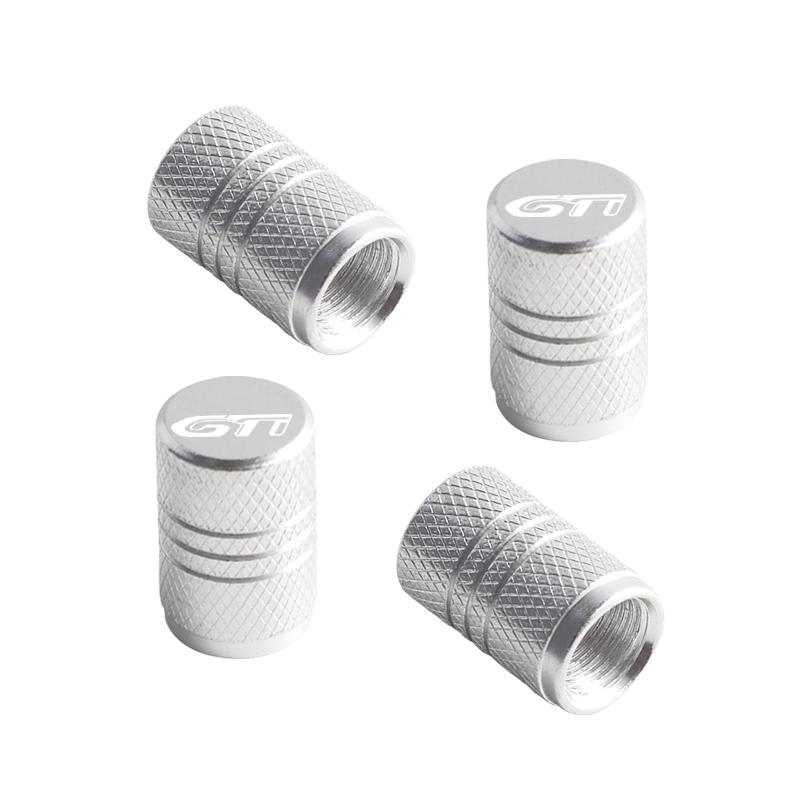For VW VOLKSWAGEN 2026 New For Peugeot GTI Emblem 106 107 206 207 208 301 307 408 508 3008 Badge Car Wheel Tire Valve Caps Tyre