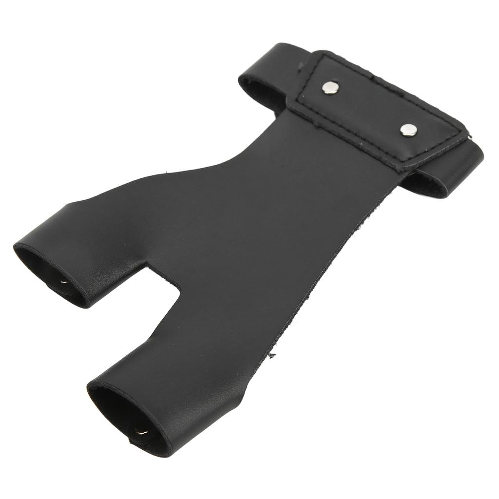 Bogenschießen Schutzhandschuh Leder Handschutz Bogen Schießhandschuh Traditioneller Typ für Linke Hand