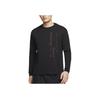 Jordan Engineered Long-Sleeve Crew-Neck T-Shirt Men Tops Black CD5506-010