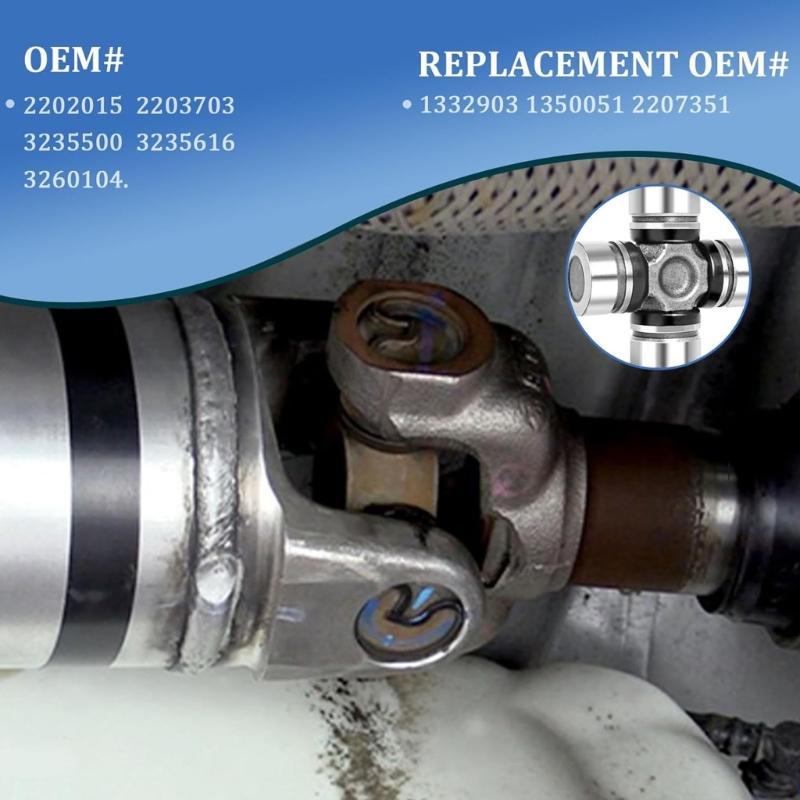 Metal Front Drive Shaft U Joint For General 1000 900 800 700 570 500 Ensuring High Compatibility And Easy Installation