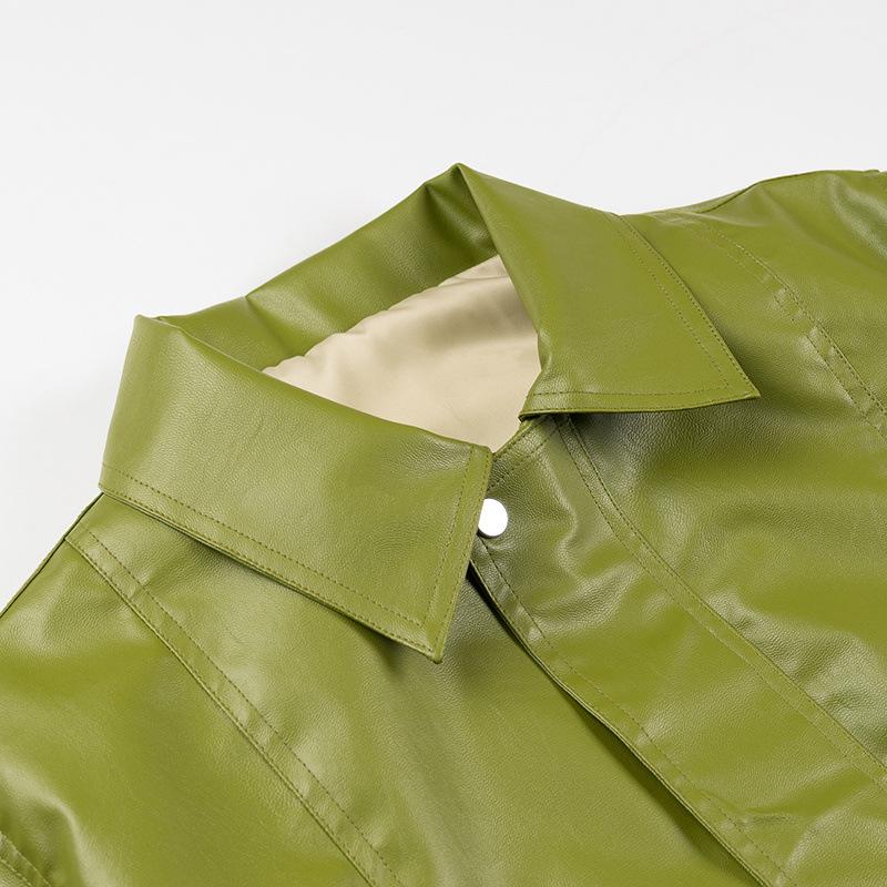 2024 Women's Winter Candy Color Zipper Jacket - European & American Style, Fashionably Versatile with Long Sleeves