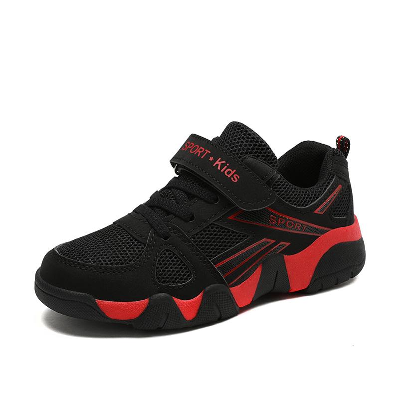 Children Sneakers Boy Shoes New Fashion Kids Shoes 6 To 12 Years Black Mesh Comfortable Casual Sports Tennis Shoes for Boy