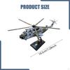 Die-cast Alloy Airplane, Helicopter, Souvenir Toy, Home Decoration, Airplane Model for Birthday,