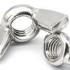 201/304 Stainless Steel Hand-Tightened Wing Nut M3/M4/M6