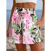 Explosieve Dames Tropische Hoge Taille Bloemen Shorts 2026