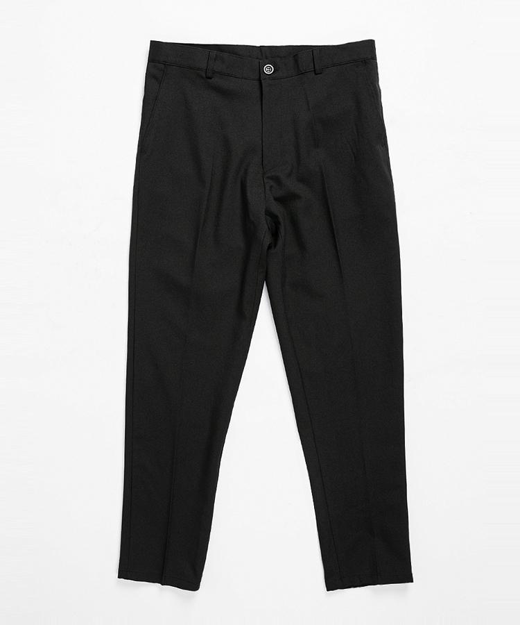 Seuteulaikeu Elegant Classic Trousers (Black)