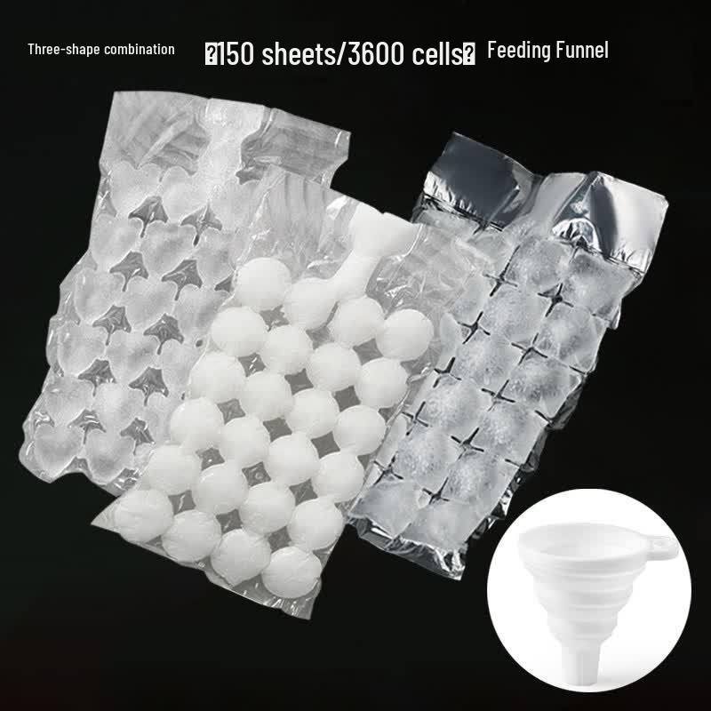 Qiwei Disposable Self-Sealing Ice Cube Bags