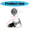 Efficient Power Cutoff Switch Knob for Boats Automotive Marine Applications Ensuring Reliable Battery Protection Safety
