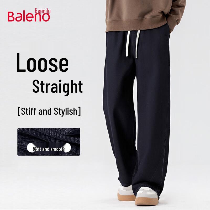

Baleno Men s Relaxed Fit Straight-Leg Jeans