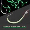 with Fishing Line Glow Hook High Carbon Steel Fishing Hook with Line  Fresh&Saltwater