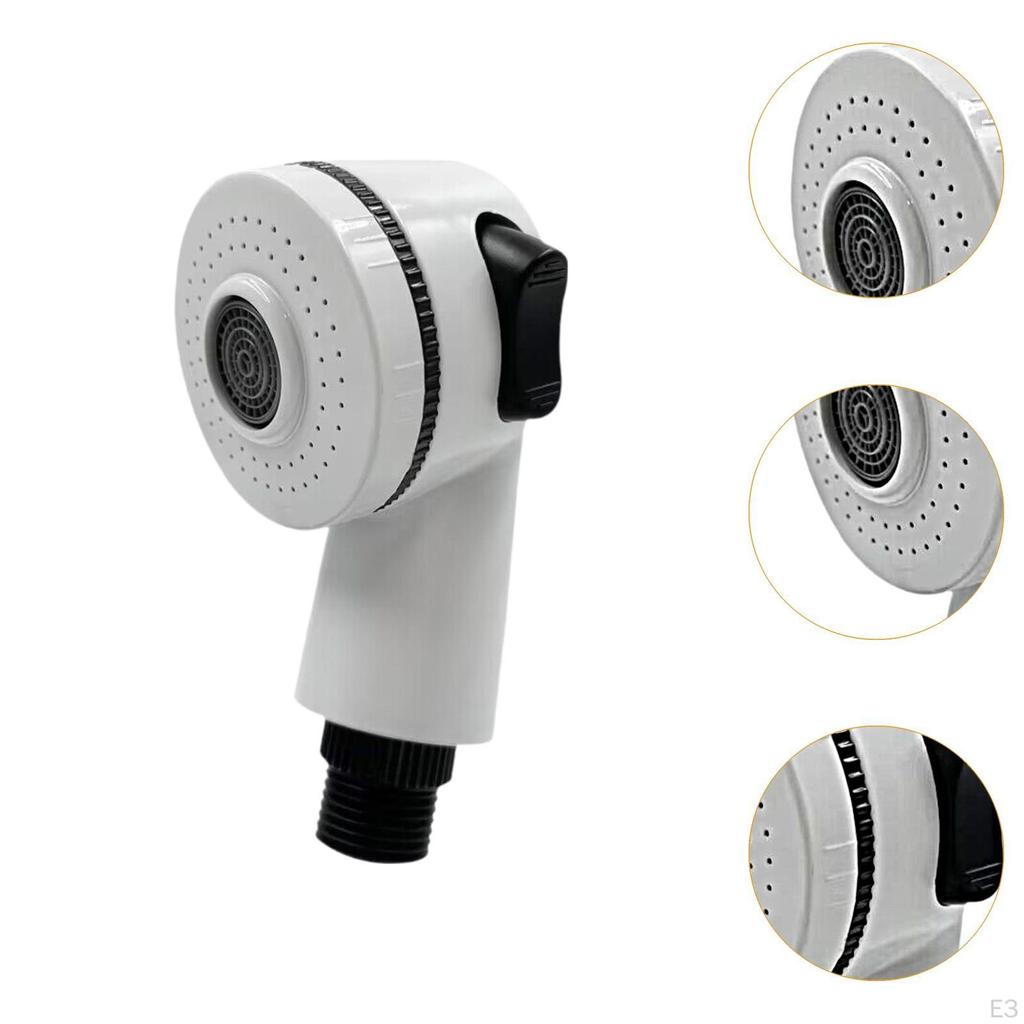 Mode Shower Head with Side Control for Water Massage