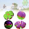 Saucer Flying Ball Deformation Bouncing Music Lights Kid Toy Pet Outdoor