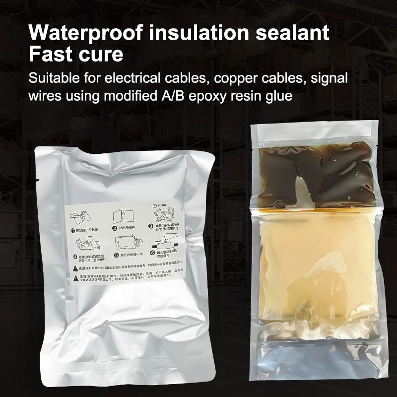 Outdoor 1KV Glue Filled Waterproof Junction Box IP68 Rated High Voltage Resistant for Outdoor Cable Wire Connection