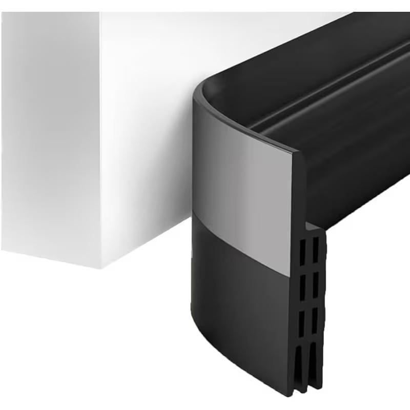 1PC 1M Noise Cold Door Draft Stopper Air Insulation Draft Guard Weather Stripping Garage Window Blocker for Exterior & Interior