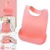 Adult Bib with Crumb Catcher for Easy Cleanup Apron Seniors
