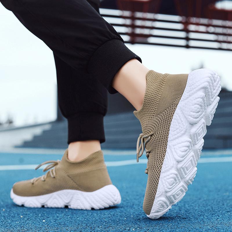 Men's Shoes Breathable Mesh Deodorant Casual Shoes Men's Joker Thin Hollow Mesh Sports Shoes Men's Tide Shoes.