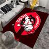 Cincinnati Reds Logo Carpet Suitable As a Non-slip Mat for the Living Room or Bedroom Sofa