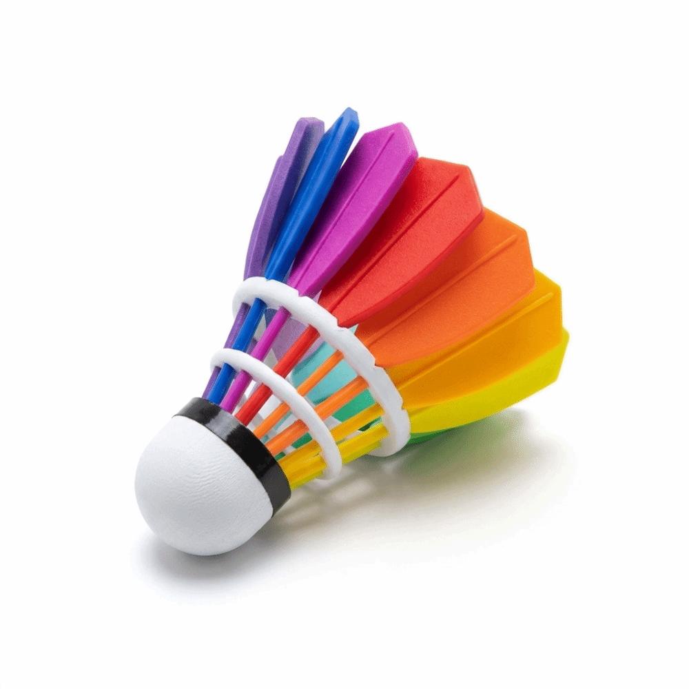 

Rainbow Color Badminton Fridge Magnet Creative Funny Badminton Decoration Magnetic Simulation 3D Printing Badminton